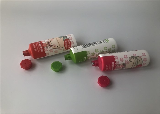 Diameter 35mm Skin Cream Packaging White Tube Series 8 Color Offset With Octagon Cover