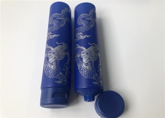 Diameter 50mm tinted silk screen dragon blue hose hot stamping silver ASTA series with frosted flip