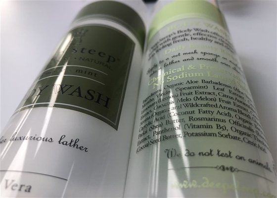 Transparant clear 250mlPlastic Cosmetic body lotion Tube 200 with black flip top cap 8oz 237ml