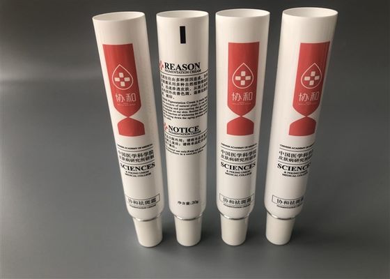 High Cap Plastic Cosmetic Tubes For Medical Cream Customized Size