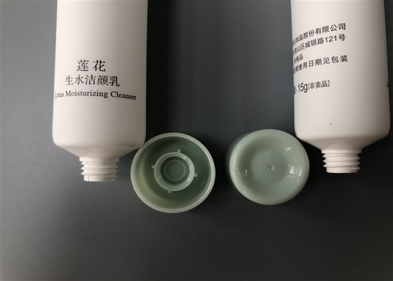 Cosmetic Purely Vanish 15g Co-Exruded Tube Packaging With Light Green Screw On Cap
